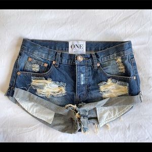One Teaspoon Bandits Shorts
